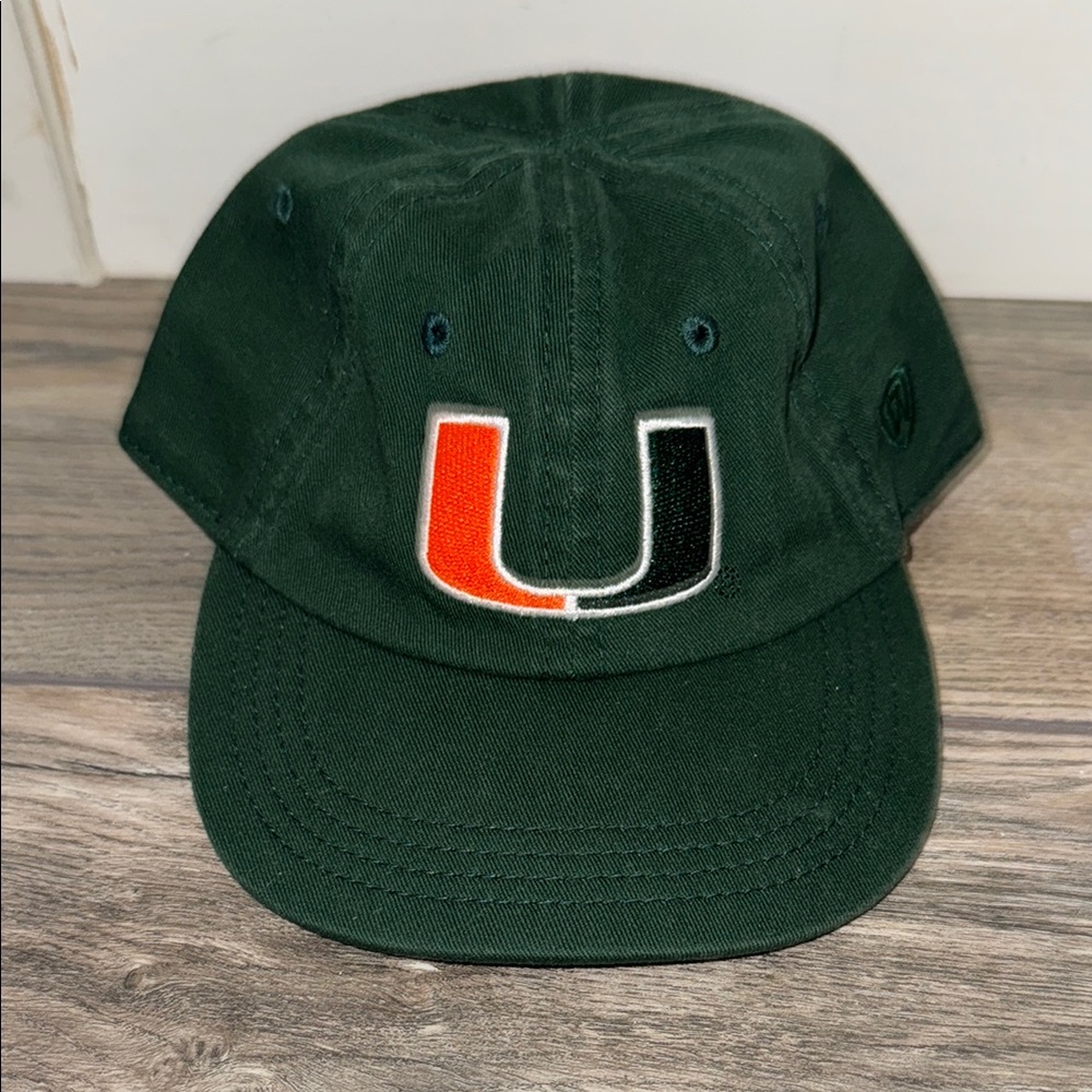Green Cap with U Logo